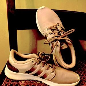 Adidas blush pink sneakers